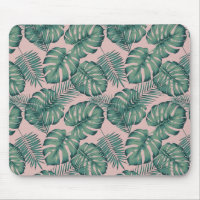 Motif de feuille tropicale