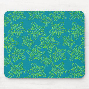 Tapis De Souris Motif de foule d'étoiles de mer