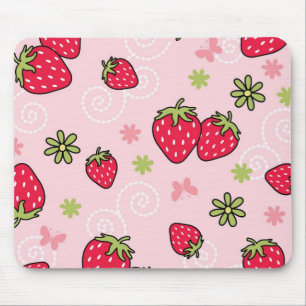 Tapis De Souris Motif de fraises