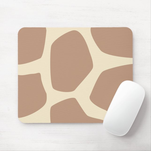 Tapis De Souris Motif de girafe moderne (Avec souris)