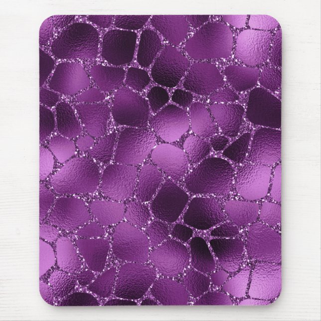 Tapis De Souris Motif de girafes de Parties scintillant de glam Om (Devant)