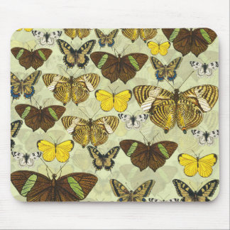 Tapis De Souris Motif de graphique papillon vintage