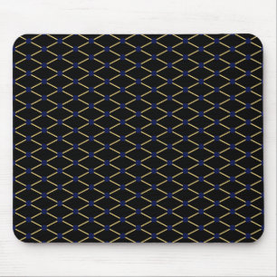 Tapis De Souris Motif de grille or - Couleur Arrière - plan Person