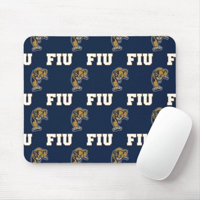 Tapis De Souris MOTIF de la FIU Panthers (Avec souris)