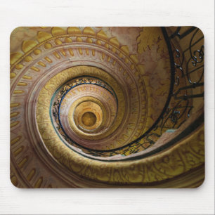 Tapis De Souris Motif de l'escalier Spiral