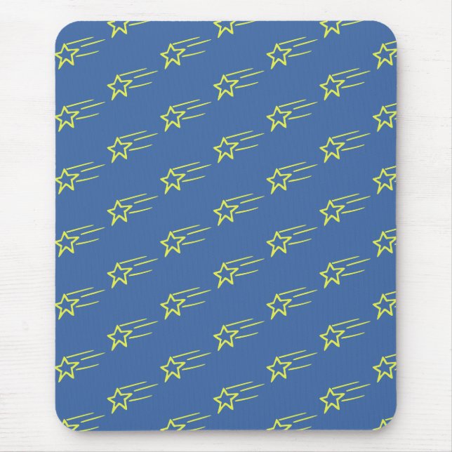 Tapis De Souris Motif de l'étoile de tir (Devant)