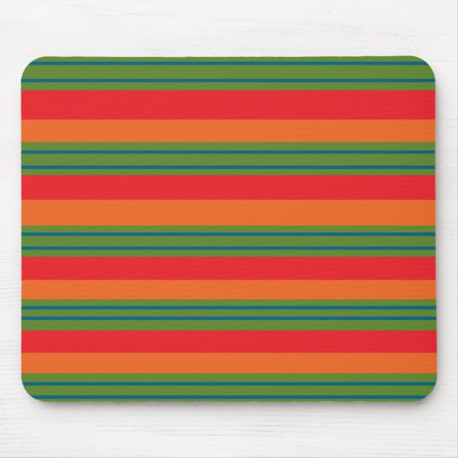Tapis De Souris motif de ligne géométrique moderne (Devant)