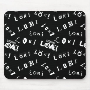 Tapis De Souris Motif de nom Loki