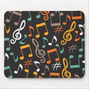 Tapis De Souris motif de note de musique