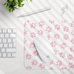 Tapis De Souris Motif De Pâtes, Poches De Chien, Bébés Pailles Ros