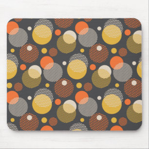 Tapis De Souris Motif de rayure de point de polka