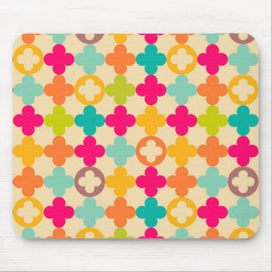 Tapis De Souris motif de rosette médiéval Vintage