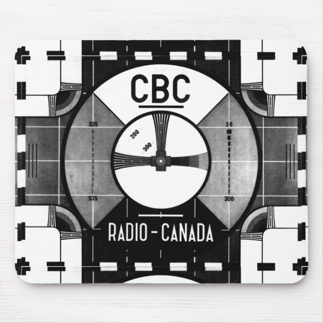 Tapis De Souris MOTIF de test CBC (Devant)