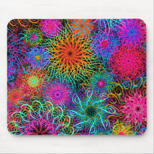 Tapis De Souris Motif de tourbillon coloré mignon