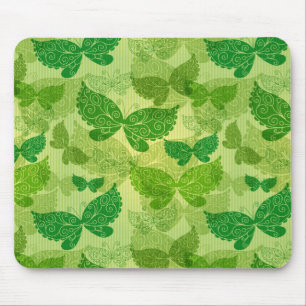 Tapis De Souris Motif de vert de ressort