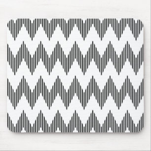 Tapis De Souris Motif de zigzag géométrique