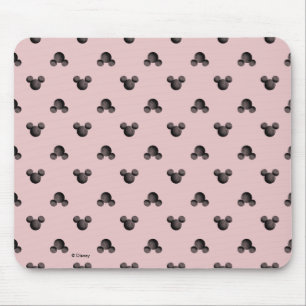 Tapis De Souris Motif d'icône rose Mickey