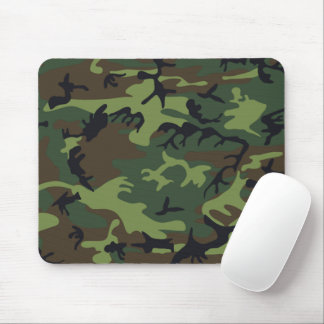 Tapis De Souris Motif du camouflage vert militaire