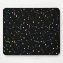 Motif du ciel de nuit étoilé