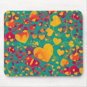 TAPIS DE SOURIS MOTIF DU COEUR ART 9