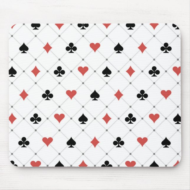 Tapis De Souris Motif du pont de cartes (Devant)