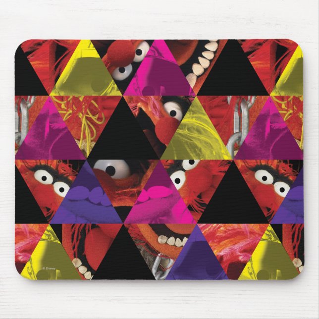 Tapis De Souris Motif du triangle animal (Devant)