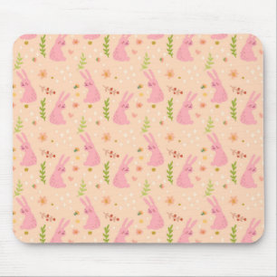 Tapis De Souris Motif élégant Mousepad de Pâques d'aquarelle