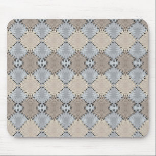 Tapis De Souris Motif en cuir de Faux tonifié terre bouillie