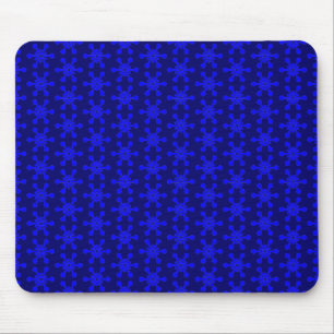 Tapis De Souris Motif étoile - Bleu sur bleu marine