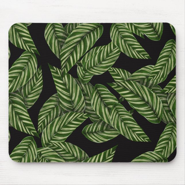 Tapis De Souris Motif Feuille tropical (Devant)