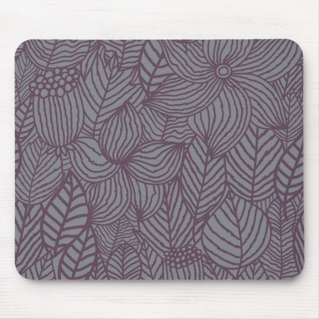 Tapis De Souris Motif floral (Devant)