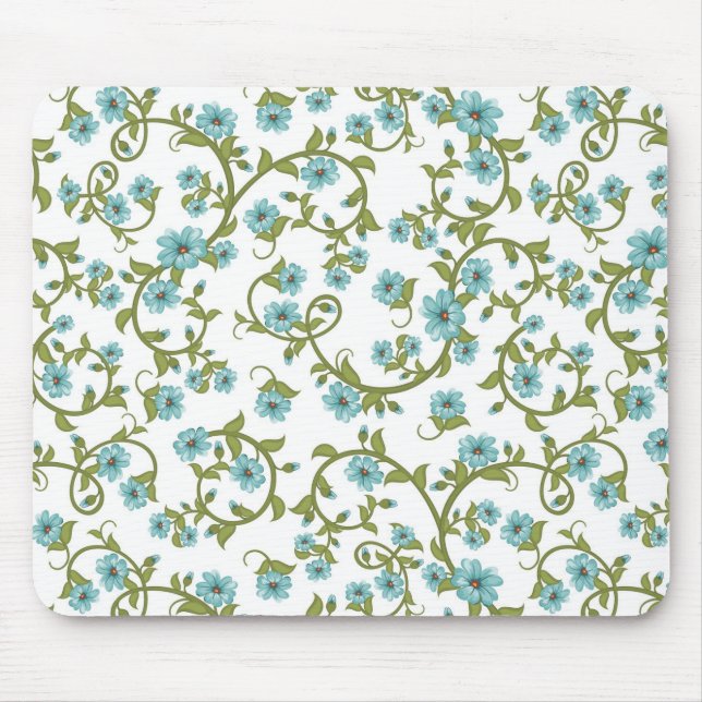 Tapis De Souris Motif floral (Devant)