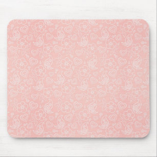 Tapis De Souris Motif floral décoratif
