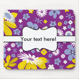 Tapis De Souris Motif floral sans couture