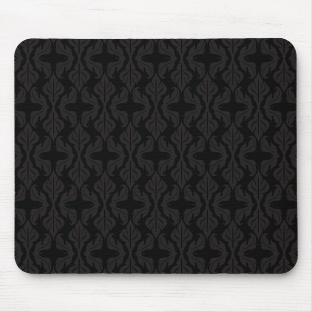 Tapis De Souris Motif foncé et élégant Mousepad (Devant)