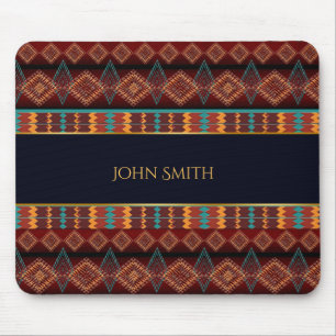 Tapis De Souris Motif géométrique du sud-ouest ethnique