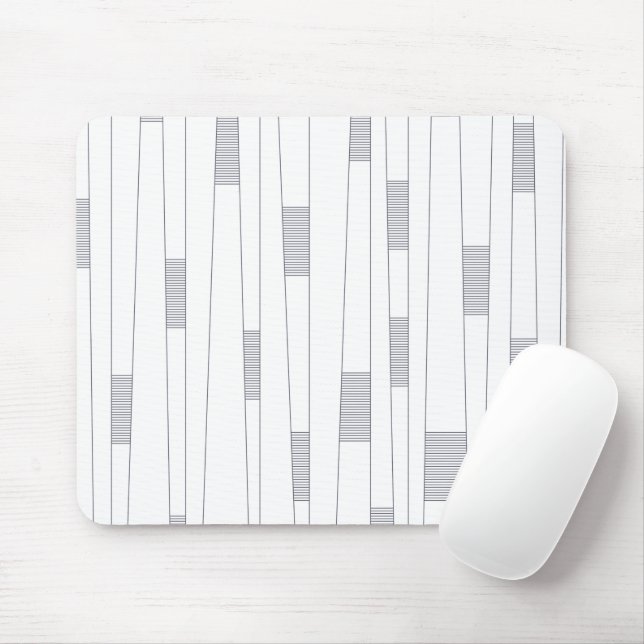 Tapis De Souris motif graphique en ligne simple, minimal et modern (Avec souris)