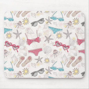 Tapis De Souris Motif mignon d'abrégé sur été