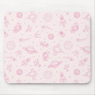 Tapis De Souris Motif mignon de l'espace