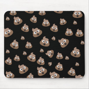 Tapis De Souris Motif mignon d'Emoji de dunette