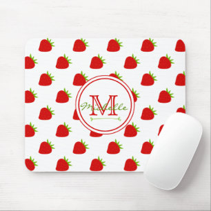 Tapis De Souris Motif mûre fraise