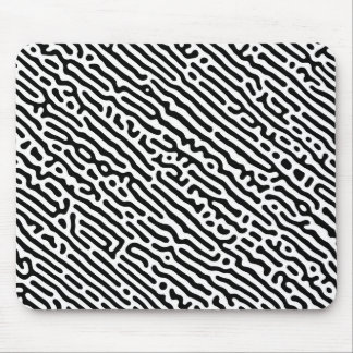 Tapis De Souris Motif noir et blanc