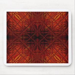 Tapis De Souris Motif noir rouge foncé