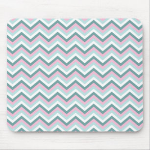 Tapis De Souris Motif Ocean Mist Chevron