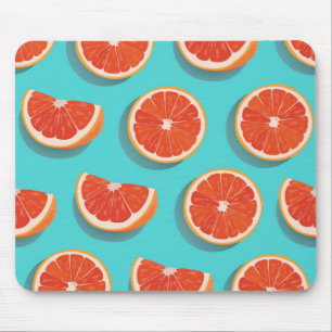 Tapis De Souris Motif orange juteux doux