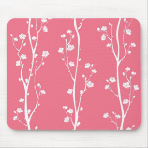 Tapis De Souris Motif oriental de fleur de prune