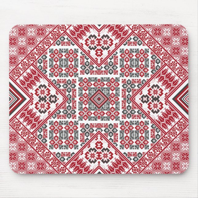 Tapis De Souris Motif palestinien de broderie 2 (Devant)