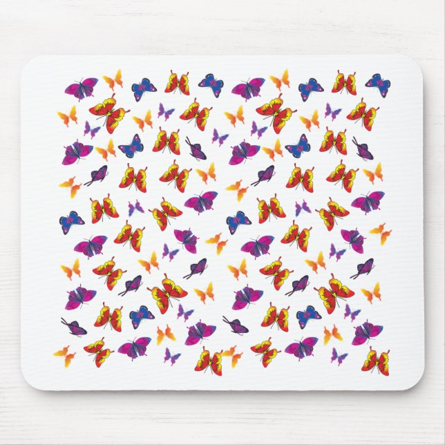 Tapis De Souris Motif papillon (Devant)