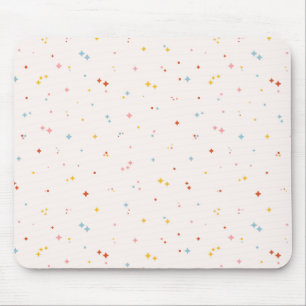 Tapis De Souris Motif Pastel Star