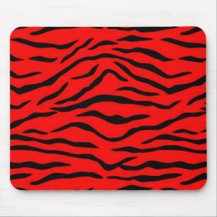 Tapis De Souris Motif Red Tiger